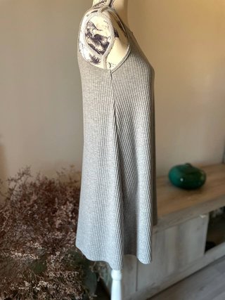Vestito corto Bershka grigio