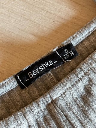 Vestito corto Bershka grigio