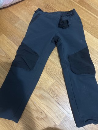 Pantalón niña Decathlon negro talla 3/4
