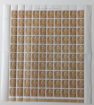 6 Pliegos Sellos Franco