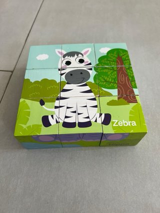 Bloques de madera para bebés