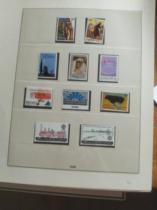 Lote Sellos España 1988