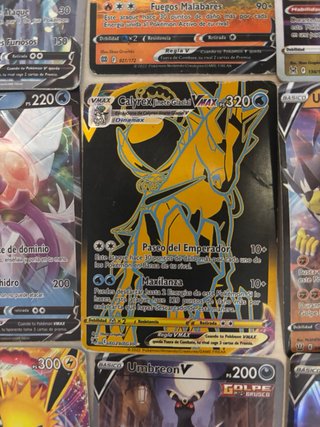 Lote Cartas Pokémon V, VMAX, VSTAR, EX