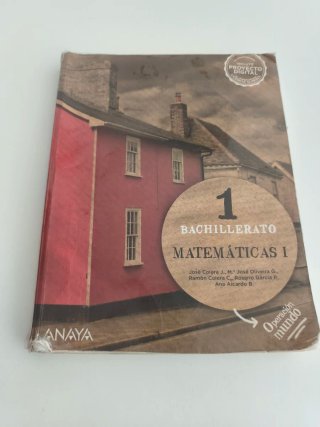 Libro matemáticas 1 de bachillerato