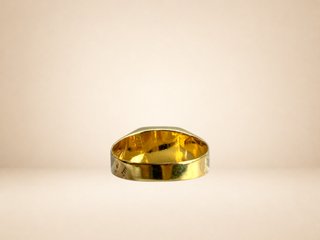 Anillo Sello Oro 18k