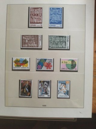 Lote Sellos España 1988