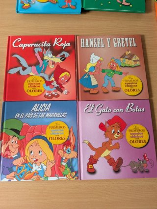 Lote 15 libros los primeros clásicos con olores