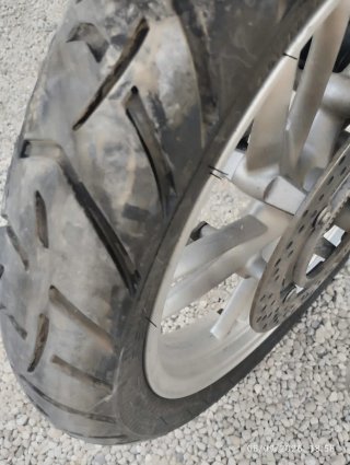 Moto BMW R1200GS Negra/Roja