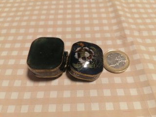 Pastillero Miniatura Cloisonné