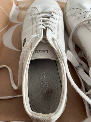 Zapatillas Lacoste Blancas Talla 38