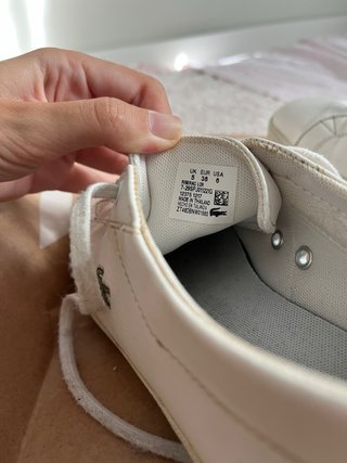 Zapatillas Lacoste Blancas Talla 38