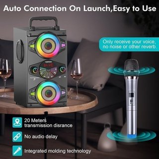 Altavoz Bluetooth 60W Karaoke NUEVO
