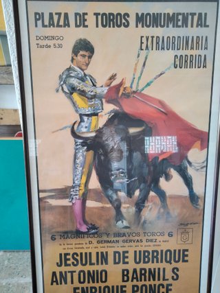 Cuadro Taurino Plaza de Toros Monumental
