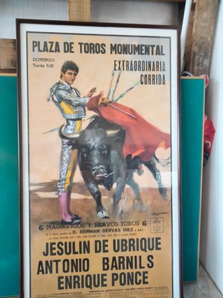 Cuadro Taurino Plaza de Toros Monumental
