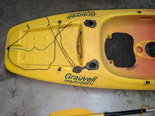Kayak Grauvell 1 persona pesca. Negociable