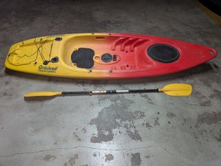 Kayak Grauvell 1 persona pesca. Negociable