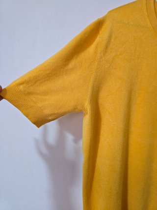 Camiseta estilo jersey manga corta de Zara T. XL