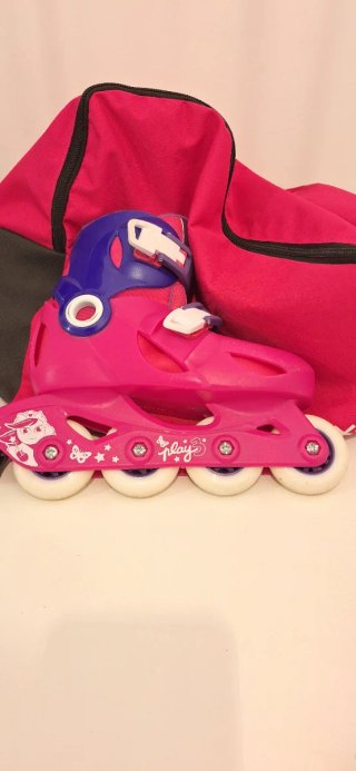 Patines Oxelo Talla 32-34 + Protecciones XS