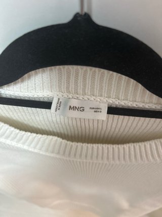 Jersey crema punto Mango