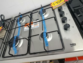 Encimera de gas Beko Inox