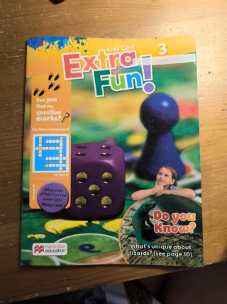 Libro inglés tercero primaria Kids can Fun!