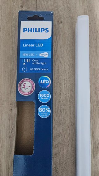 Philips Linear LED 18W 1600 lúmenes