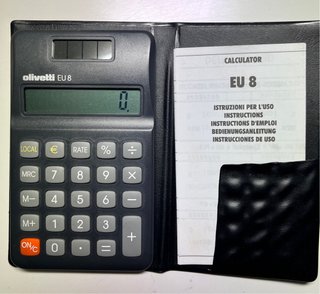 Calculadora Olivetti EU 8