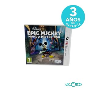 Epic Mickey Mundo Misterioso Nintendo 3DS