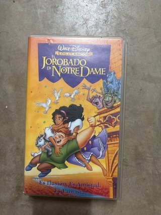 VHS El Jorobado de Notre Dame (Español)