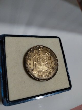 Moneda 2,50 Pesetas 1953 Francisco Franco