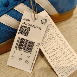 Zapatillas Adidas Talla 42 Azul y Blanco