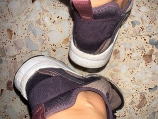 Deportivas Nike Marrones y Moradas