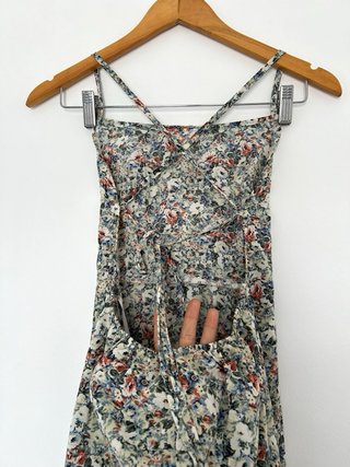 Vestido floral tirantes ajustables