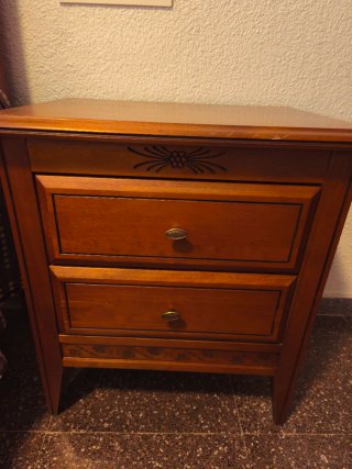 Dormitorio principal completo madera