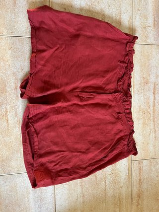 Pantalón corto color cladera