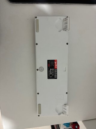 Teclado Gamer HKG Blanco RGB