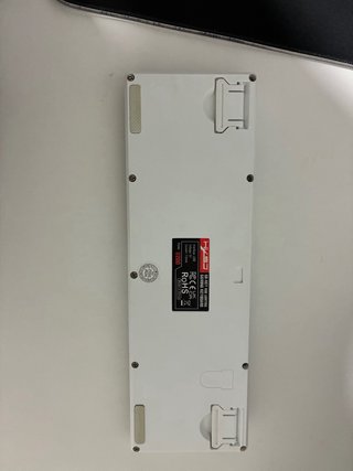 Teclado Gamer HKG Blanco RGB