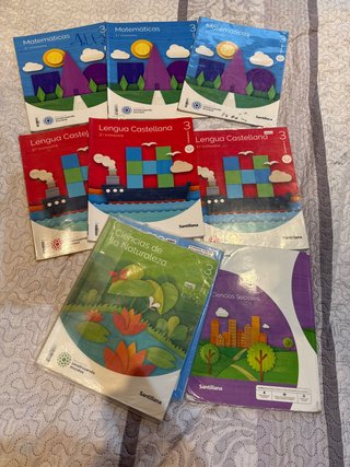 Libros tercero primaria santullana