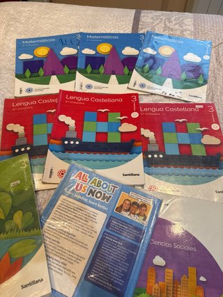 Libros tercero primaria santullana