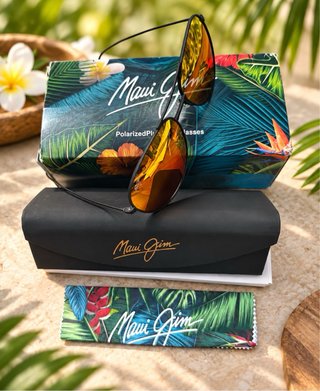 Gafas de sol Maui Jim Walaka Negro Naranja