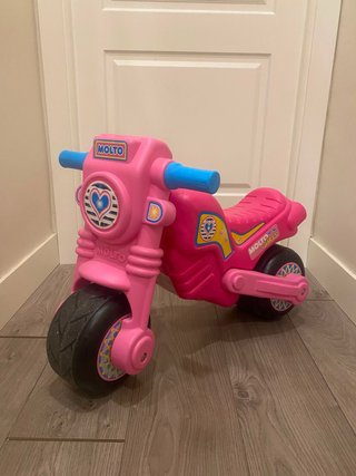 Moto infantil Molto rosa