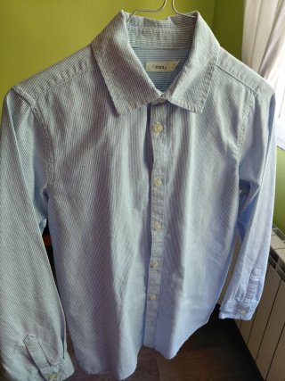 Camisa niño Sfera rayas azules