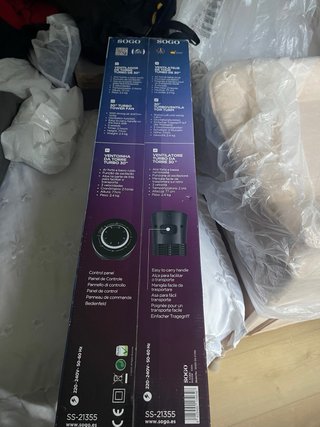 Ventilador Sogo 30 Turbo Tower Fan
