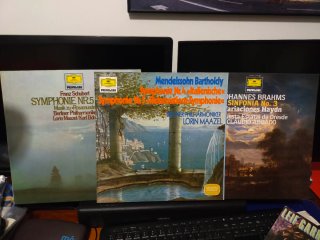 LPs Clásicos: Schubert, Mendelssohn, Brahms