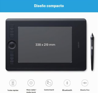 Wacom Intuos Pro M + Pro Pen 3D sin usar
