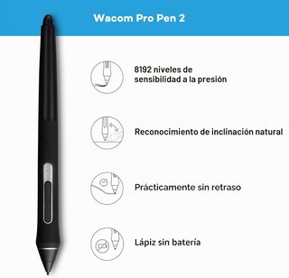 Wacom Intuos Pro M + Pro Pen 3D sin usar