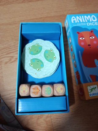 Juego de dados Animo Dice Djeco