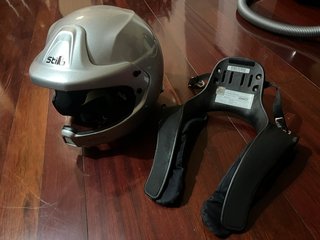 Casco Stilo y HANS Rally