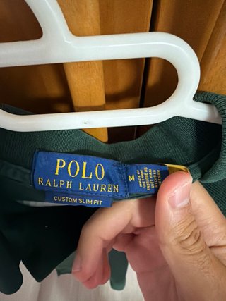 Polo Ralph Lauren Verde Talla M
