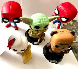 Pack Funko Pop: Spiderman, Star Wars, GOT